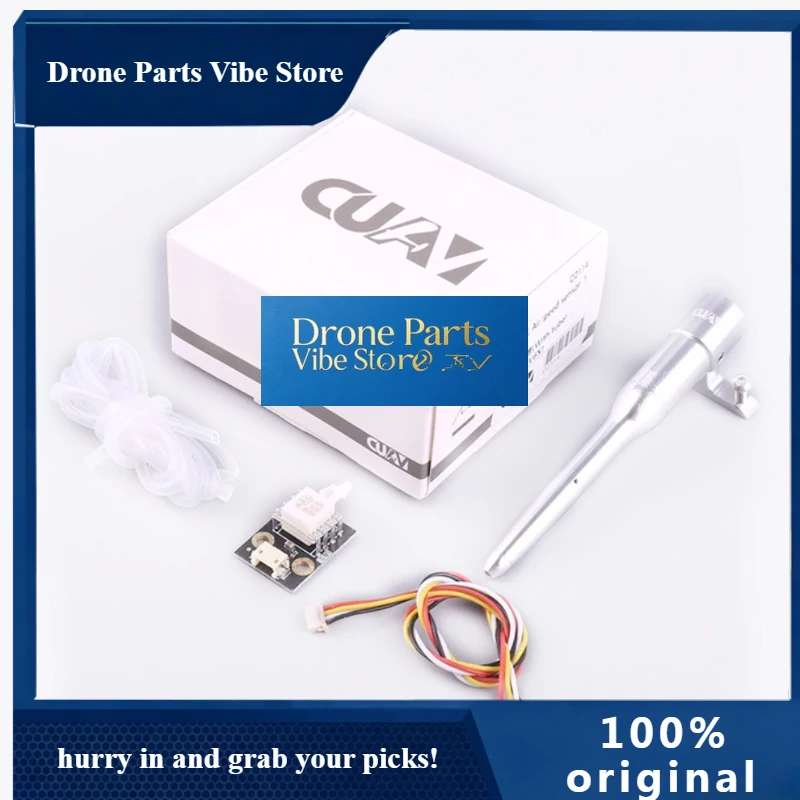

Drone PartsCUAV Digital Airspeed Meter Differential Pressure Sensor UAV Aerial Survey Fixed Wing FC Pix