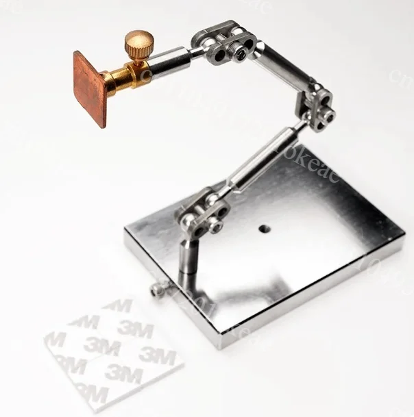 Stop Motion Animation Rig, Stainless Steel Universal Adjustable Square Base Holder, Flexible Omni-Directional Figure & Prop