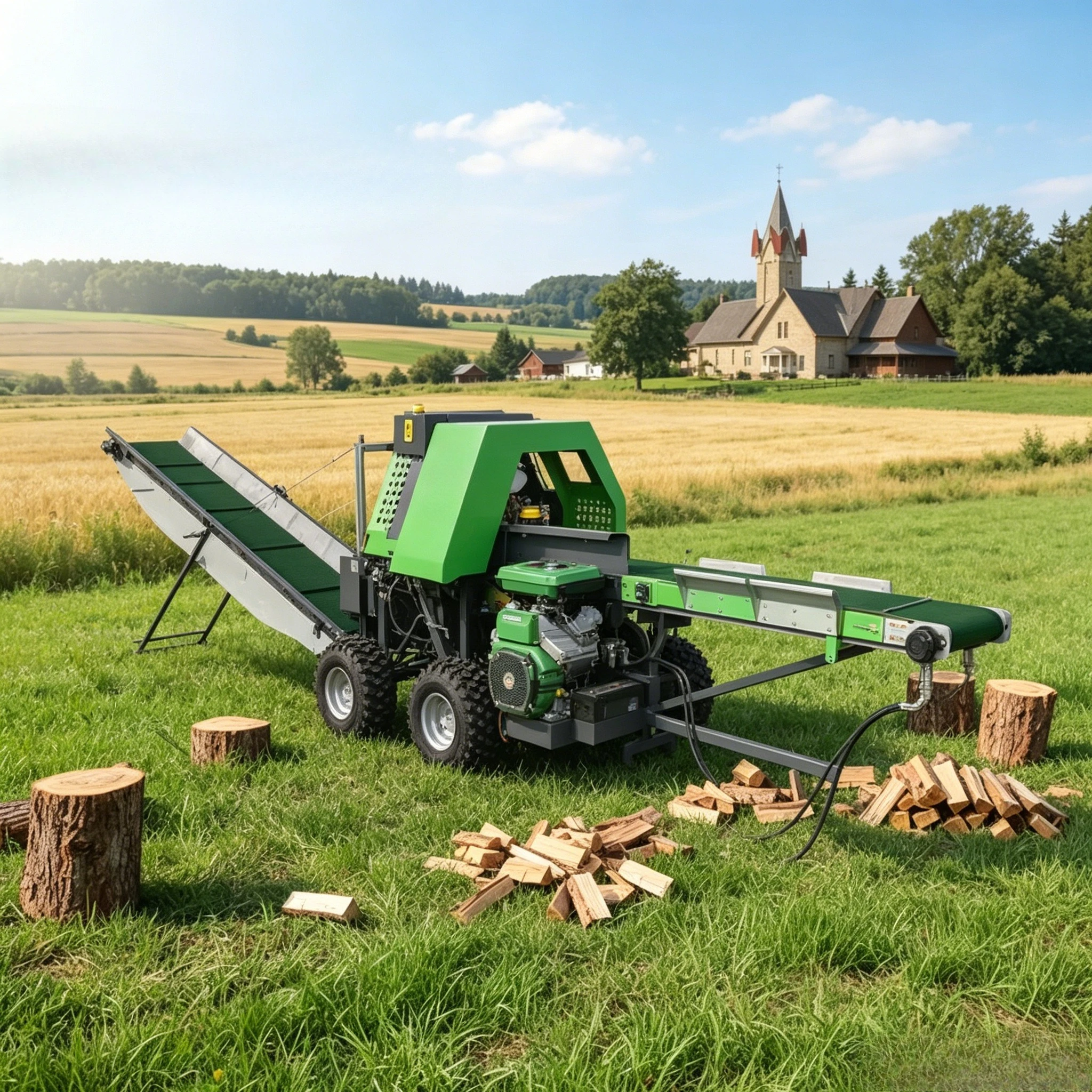 Heavy Equipment Processor - Durable V5025 Firewood Processor 500mm Hydraulic
