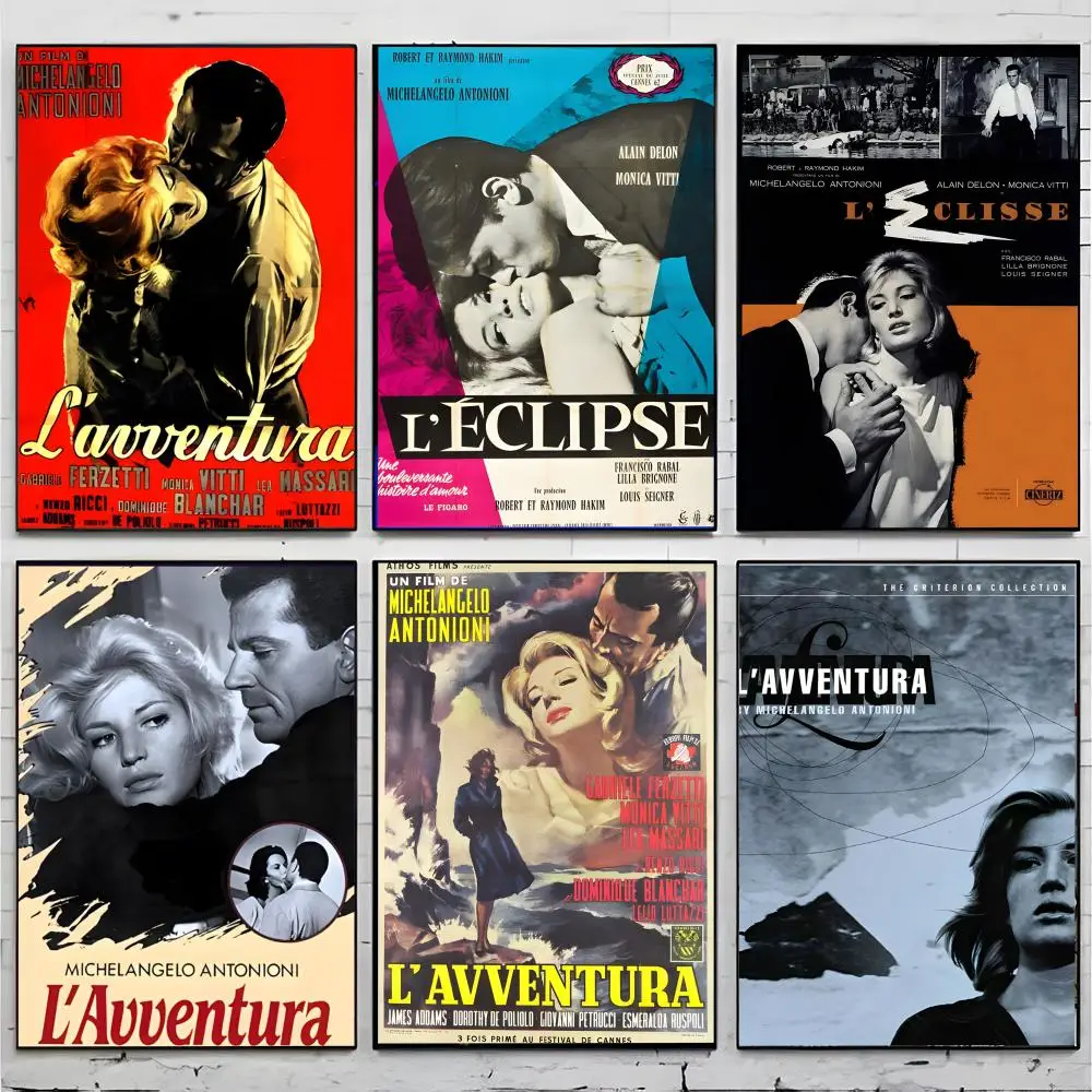 LAvventura Classic Cinema L-Lavventura Poster Premium Decor Art & Gift for Household Lounge Home Ornaments