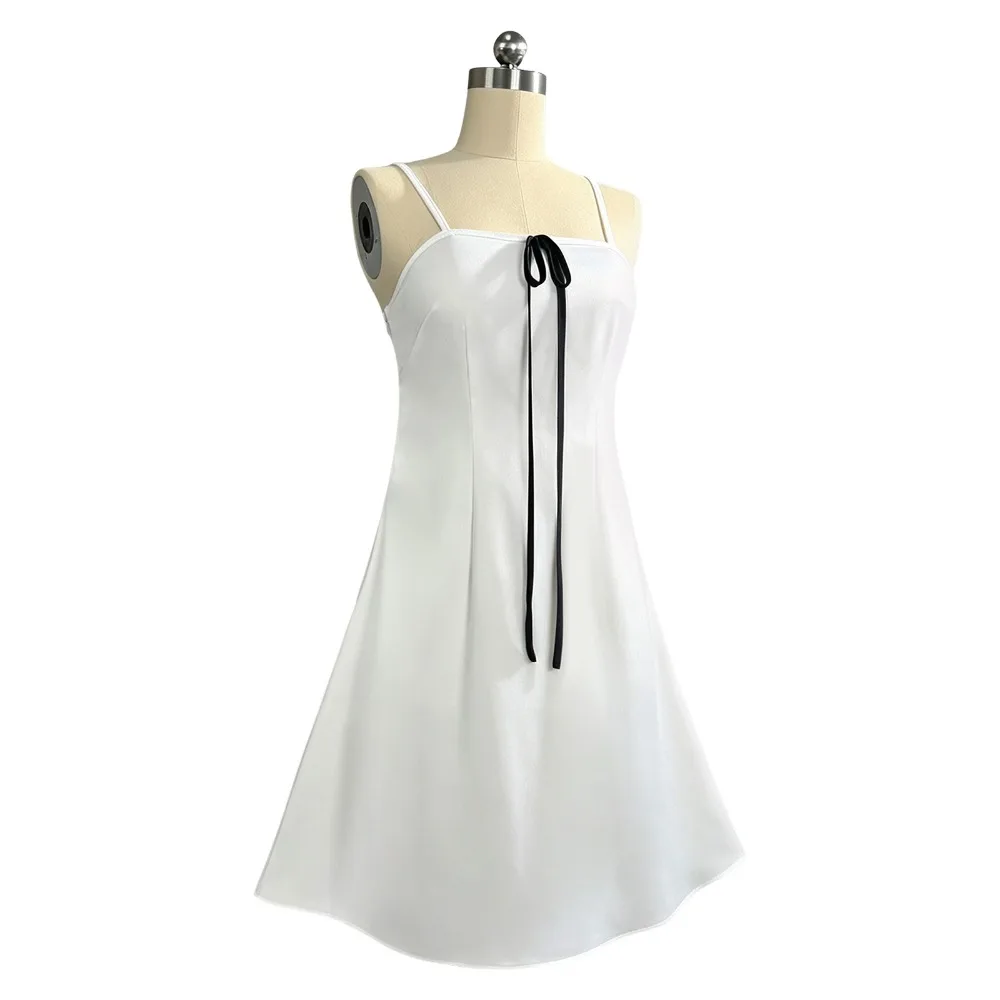 Saya No Uta: The Song of Saya Saya Cosplay Costume White Camisole Little White Dress Female Role-Play Outfit for Comic-Con view 3