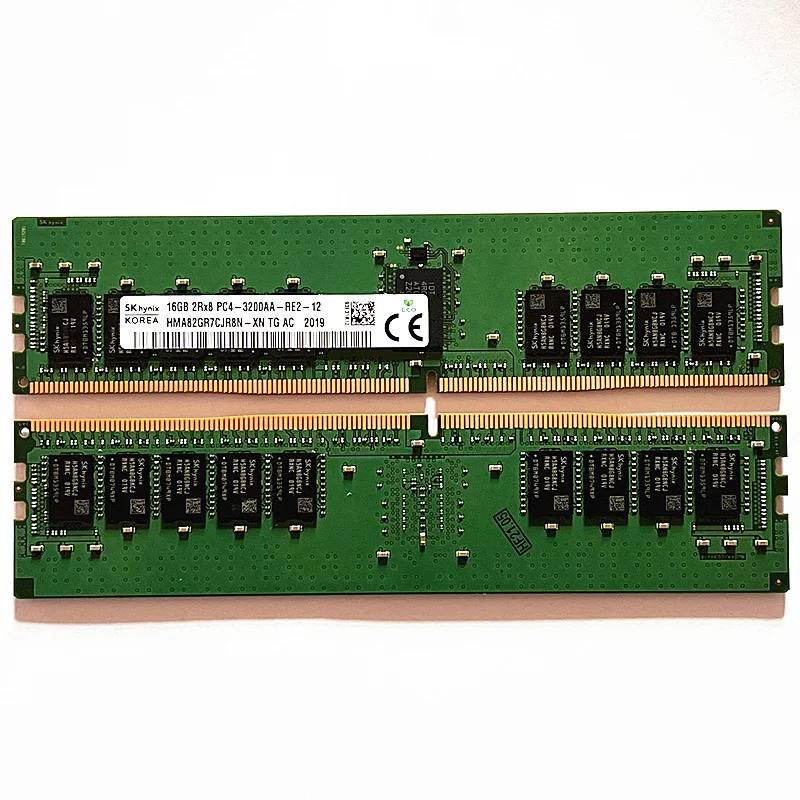 Imagem -05 - Servidor Ddr4 Ram Reg-udimm 2rx8 Pc43200aa-re212 16gb 3200mhz