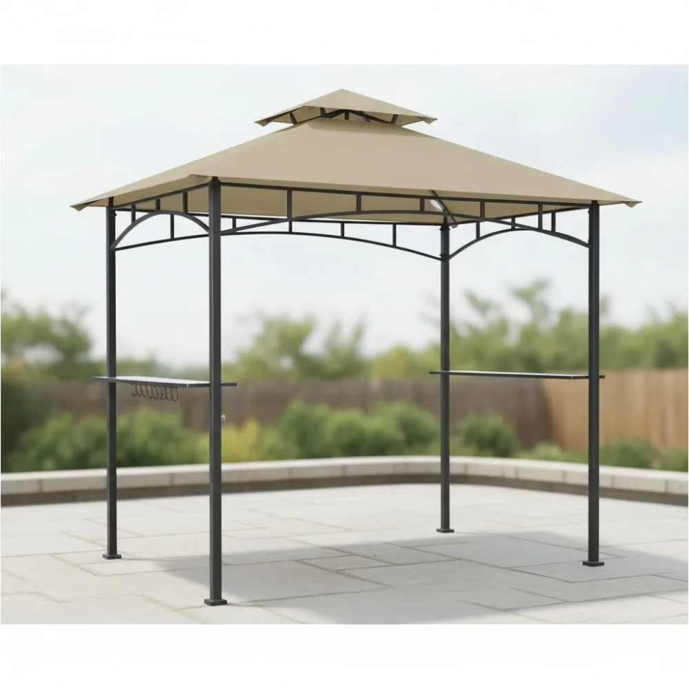 

Replacement Canopy for LED Grill Gazebo - UPF 50+, Water Resistant, Fire Retardant - Easy Fit for Outdoor Enthusiasts