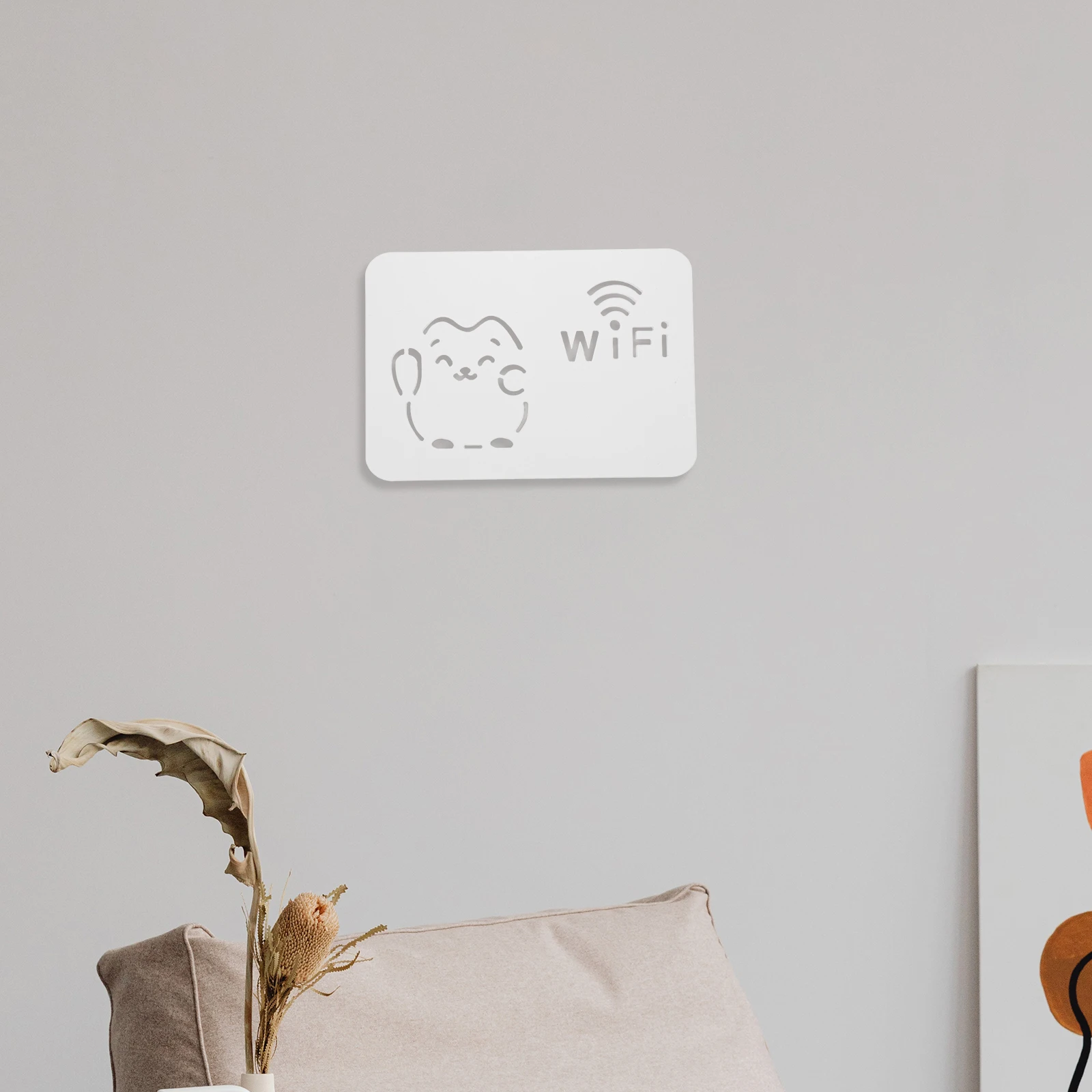 

1 Set Slim Media Enclosure Cover Decorative Low Voltage Box Cable Organizer Panel Home Office Network Management Hide Wires