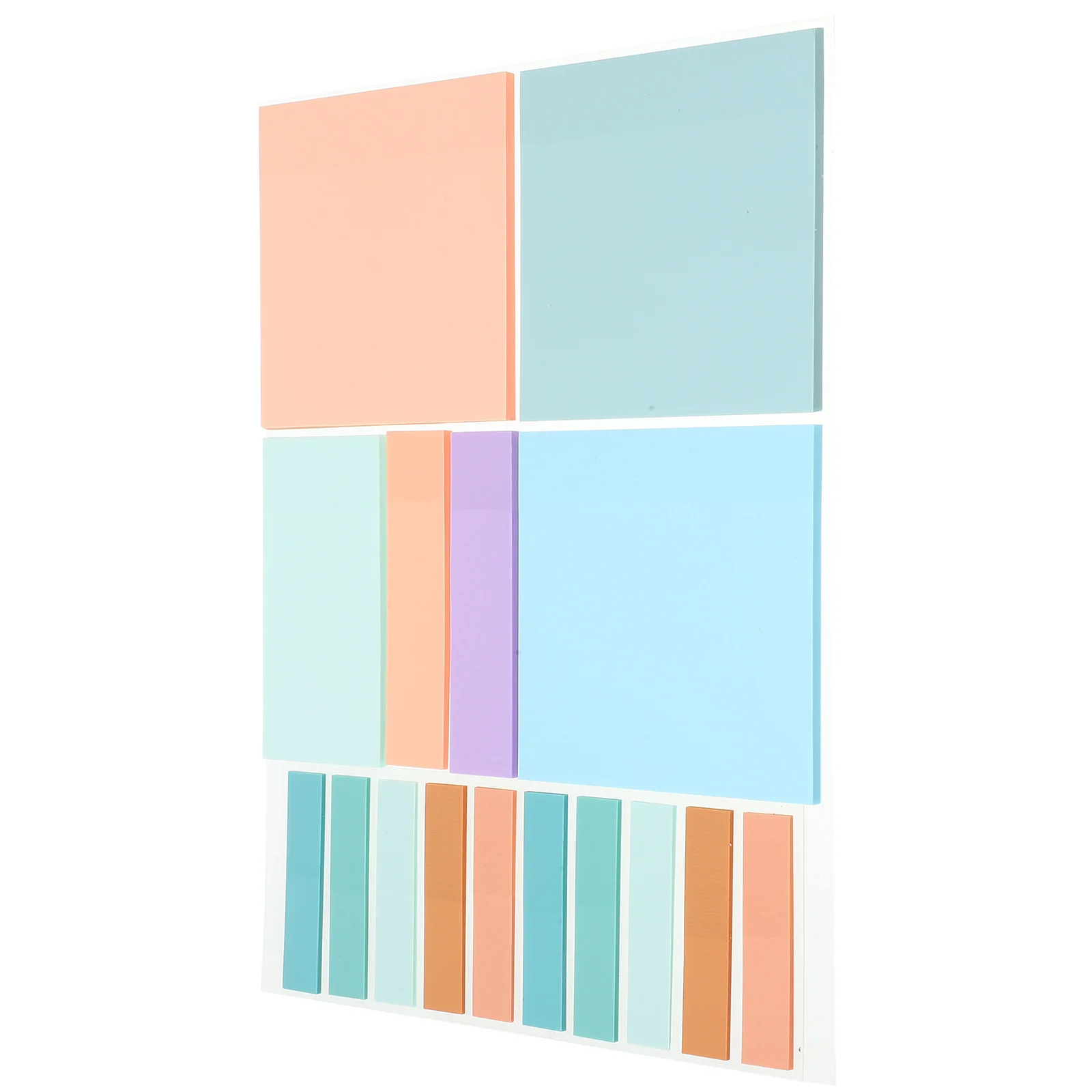 

500Pcs Adhesive Memo Pads Portable and Compact for Office and Home Accessories Note Sticker Office Note Pads