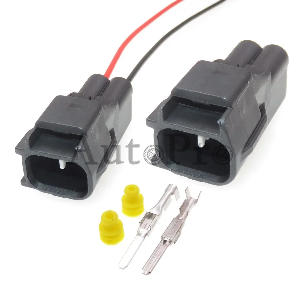 1 Set 2 Hole 7282-7028-30 Auto Backup Light Plastic Housing Waterproof Connector Car Transmission Socket AC Assembly For Toyota