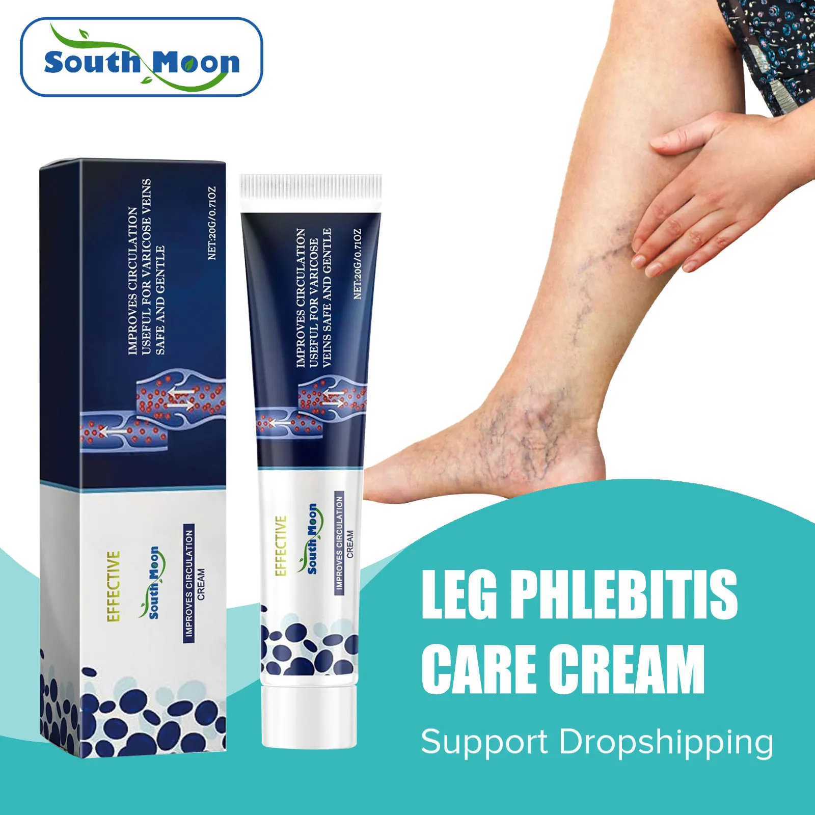 Varicose Vein Repair Cream Relaxing Leg Soothes Blood Vessels Relieve Vasculitis Phlebitis Spider Pain Swelling Treatment Cream