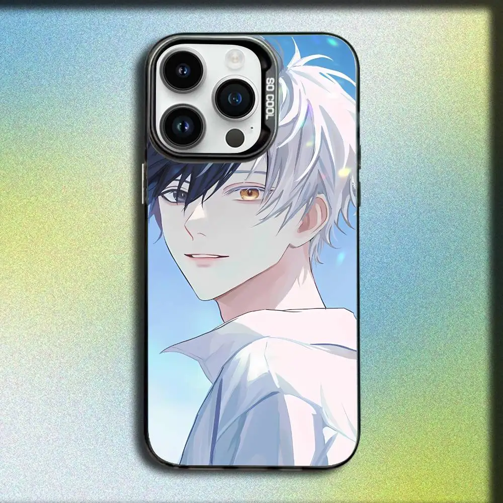 H-Haruka C-Comics Sakura Funda de teléfono para iPhone 17,16,15,14,13,12,11,Pro,Max,Plus,E,SE4,Air,Mini Caja IMD negra