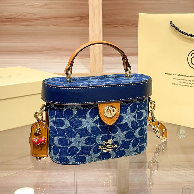 Brand Women's Denim Hand-Held  - огляд і ціна Luxury Bags Coach