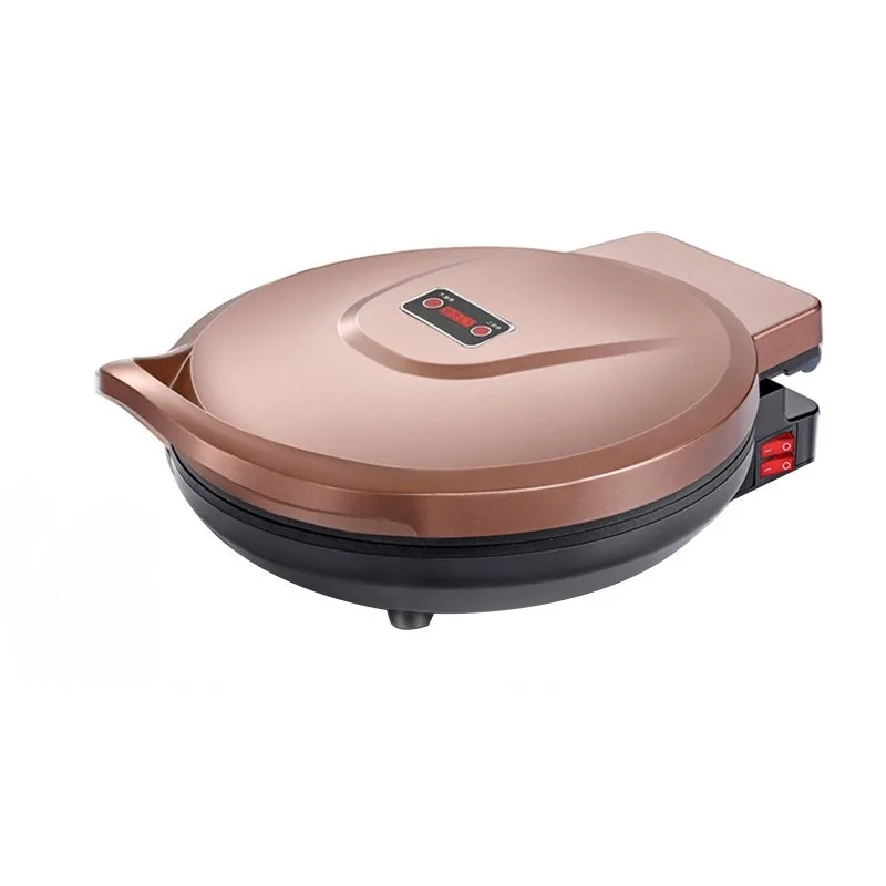 

double-sided heating pancake frying machine, automatic power-off cake stall, deepening and increasing the small new baking