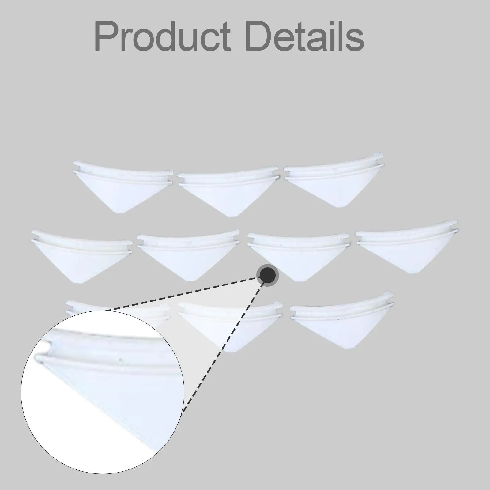 Multifunctional Vending Spring Clip Plastic Extension Part Coil Pusher Baffle for Vending Machine Channel Upgrade
