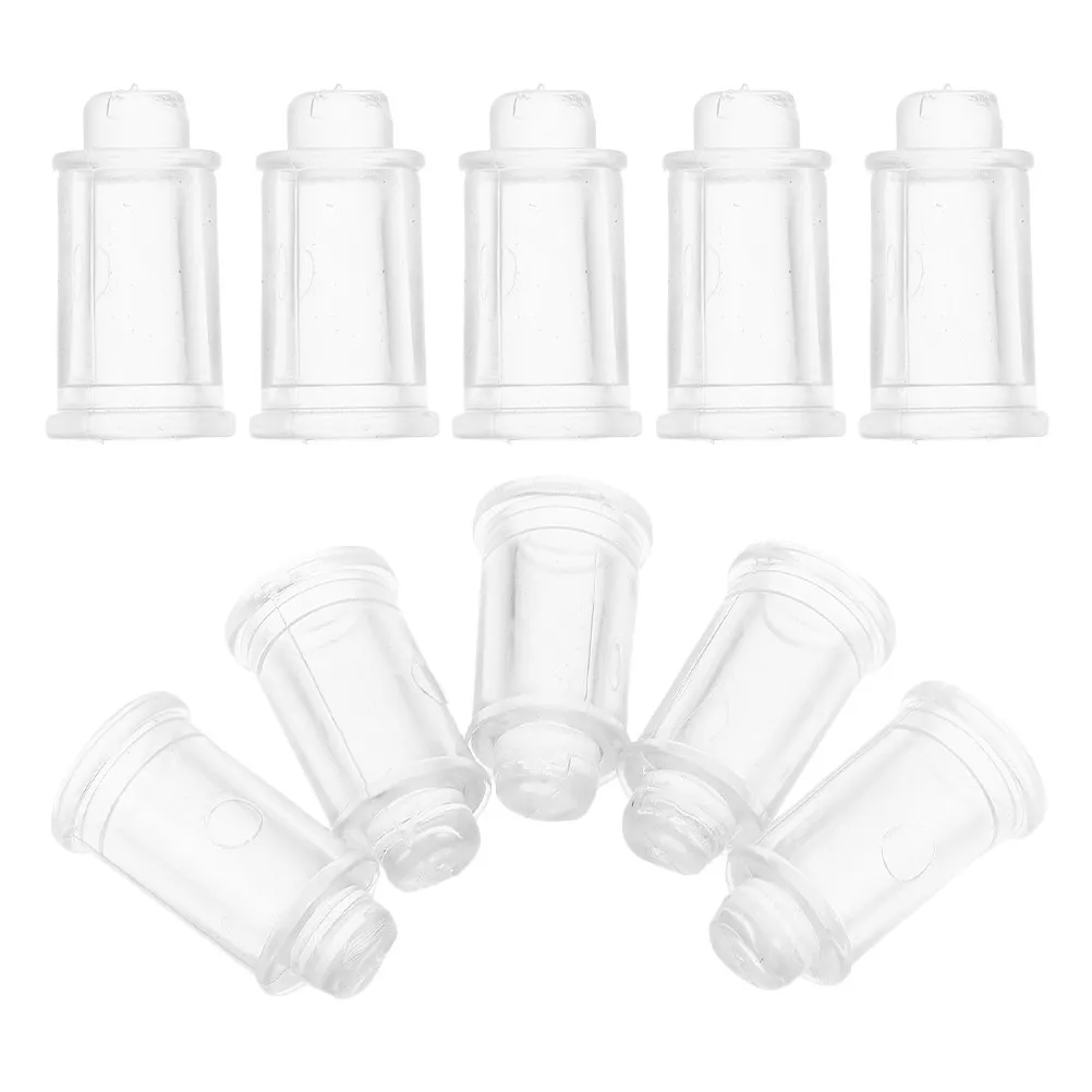 10Pcs Rubber Weigh Pan Feet Universal Scale Pan Leveler Clear Replacement Rubber Feet for Electronic Weighing Tray Repair
