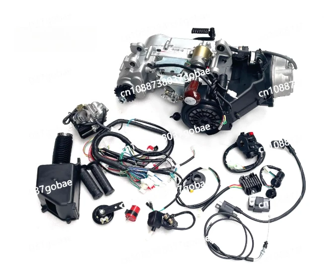 Four-wheeled beach car steel pipe kart motorcycle 150-200CC engine GY6 continuously variable speed built-in reverse gear