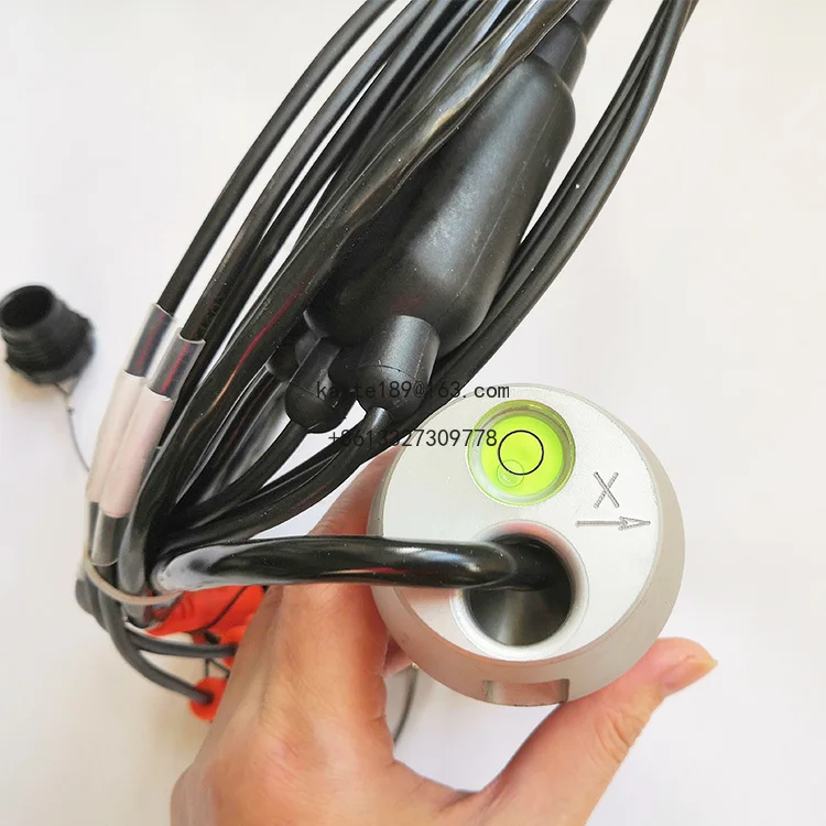 

Geophysical 3C Borehole 5 Hz Geophone Seismic 3D Downhole Seismic Geophone 5Hz Triaxial 3 Component Geofone for Borehole Survey