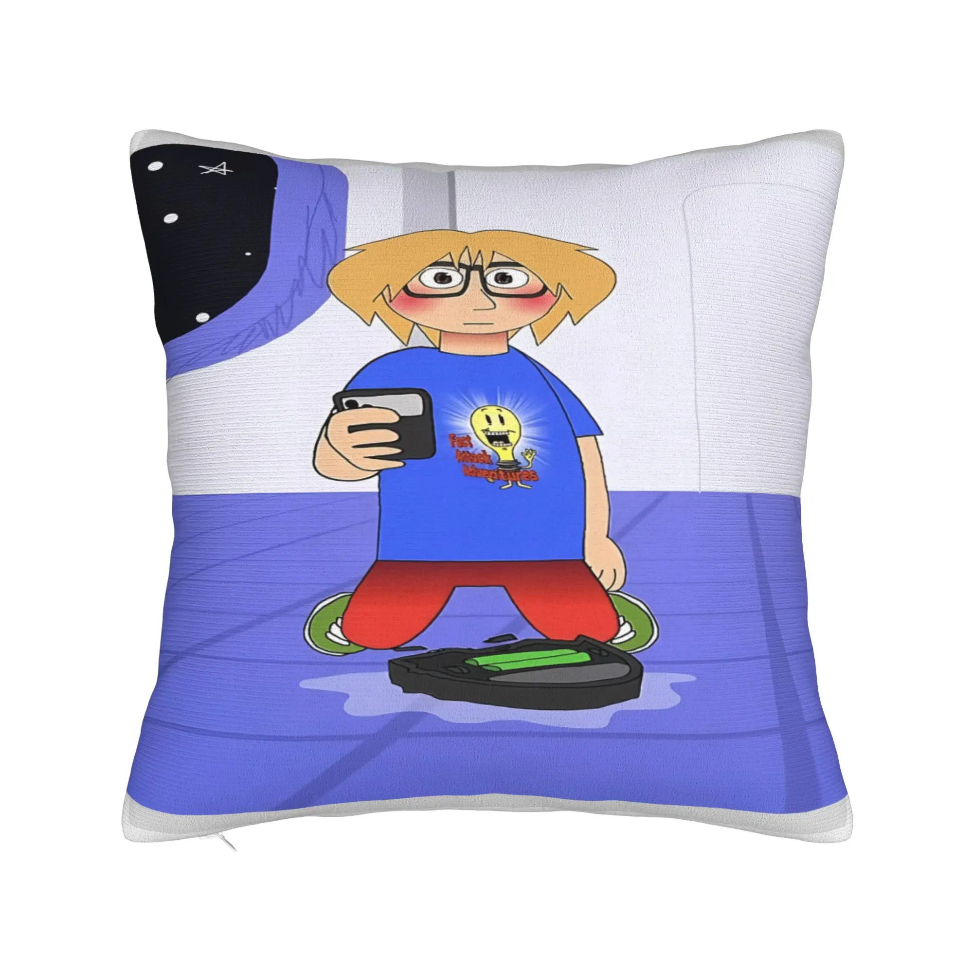 Stylish Seat F-Fact A-Attack Adventures Decor Pillowcases Stuff  Pillow Covers Zipper Multiple Sizes