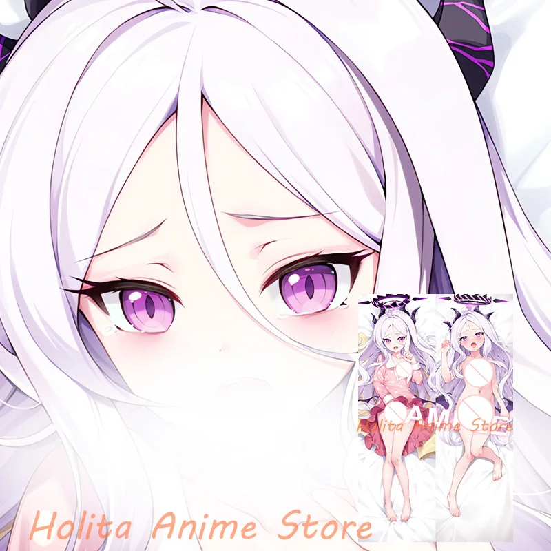 

Dakimakura Sorasaki Hina Blue Archive Anime Double sided Print Life size Body Pillow Cover Pillowcase