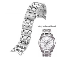 Watchbands for Tissot 1853 Couturier Watch Strap T035410a T035407 T035428 Stainless Steel men's Watch Band Bracelet 22 23 24mm