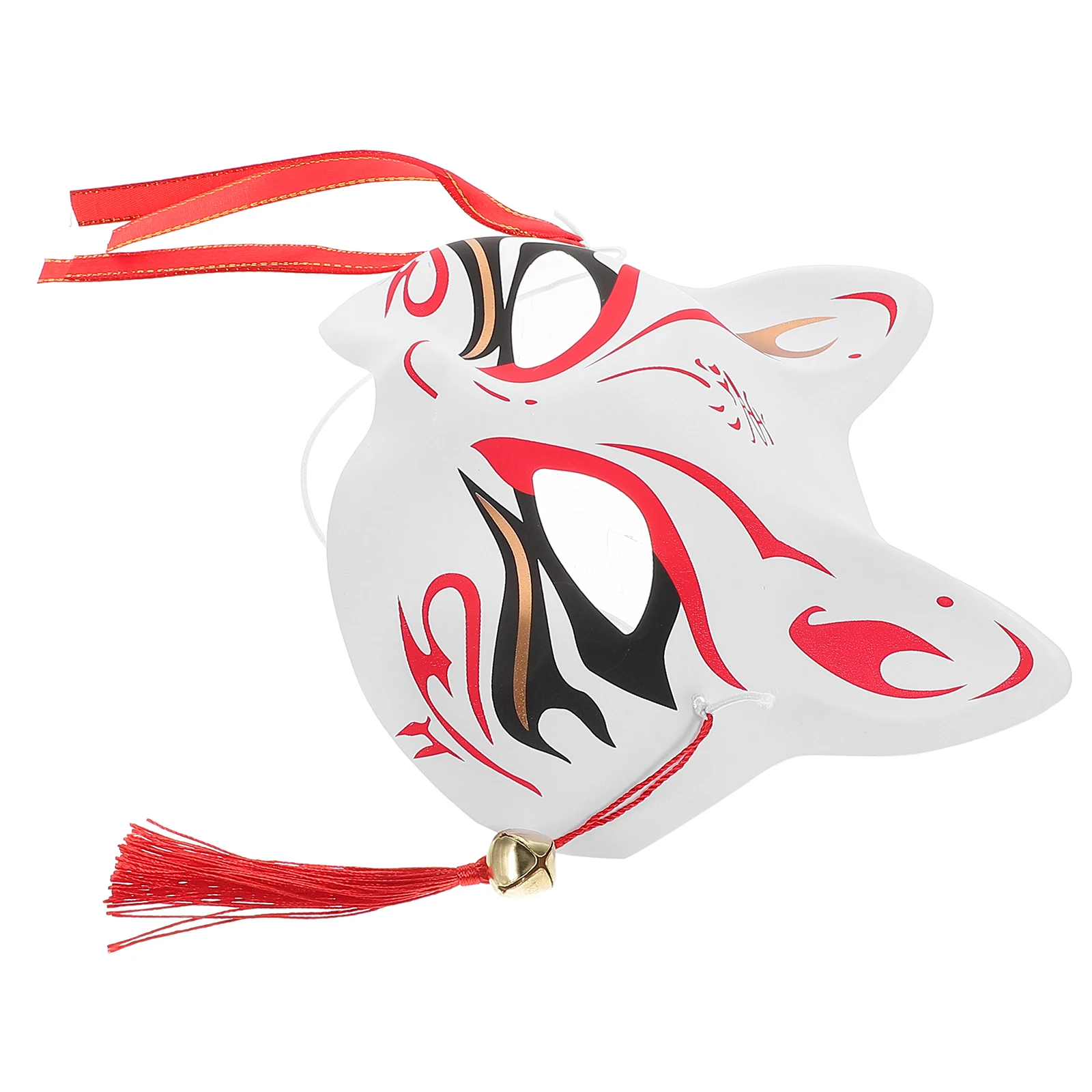 

Fox Half Face Animal Japanese For Masquerade Party Mardi Gras Plastic Animal Half Face Cosplay Halloween Costume Masquerade