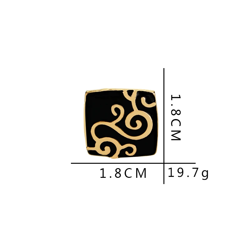 2Pcs Golden Mens Cufflinks Vintage Pattern Design Tuxedo Shirts Business Wedding Cuff Button