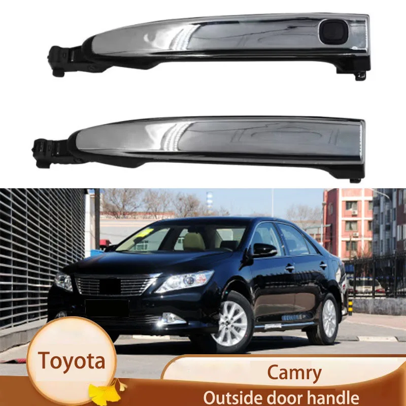 Manija externa de puerta delantera, accesorio adecuado para Toyota Camry