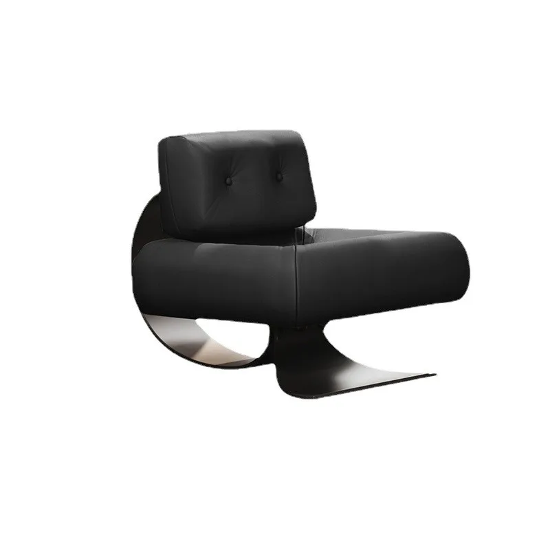 Lazy recliner Italian light luxury high-end designer fishtail chair single sofa