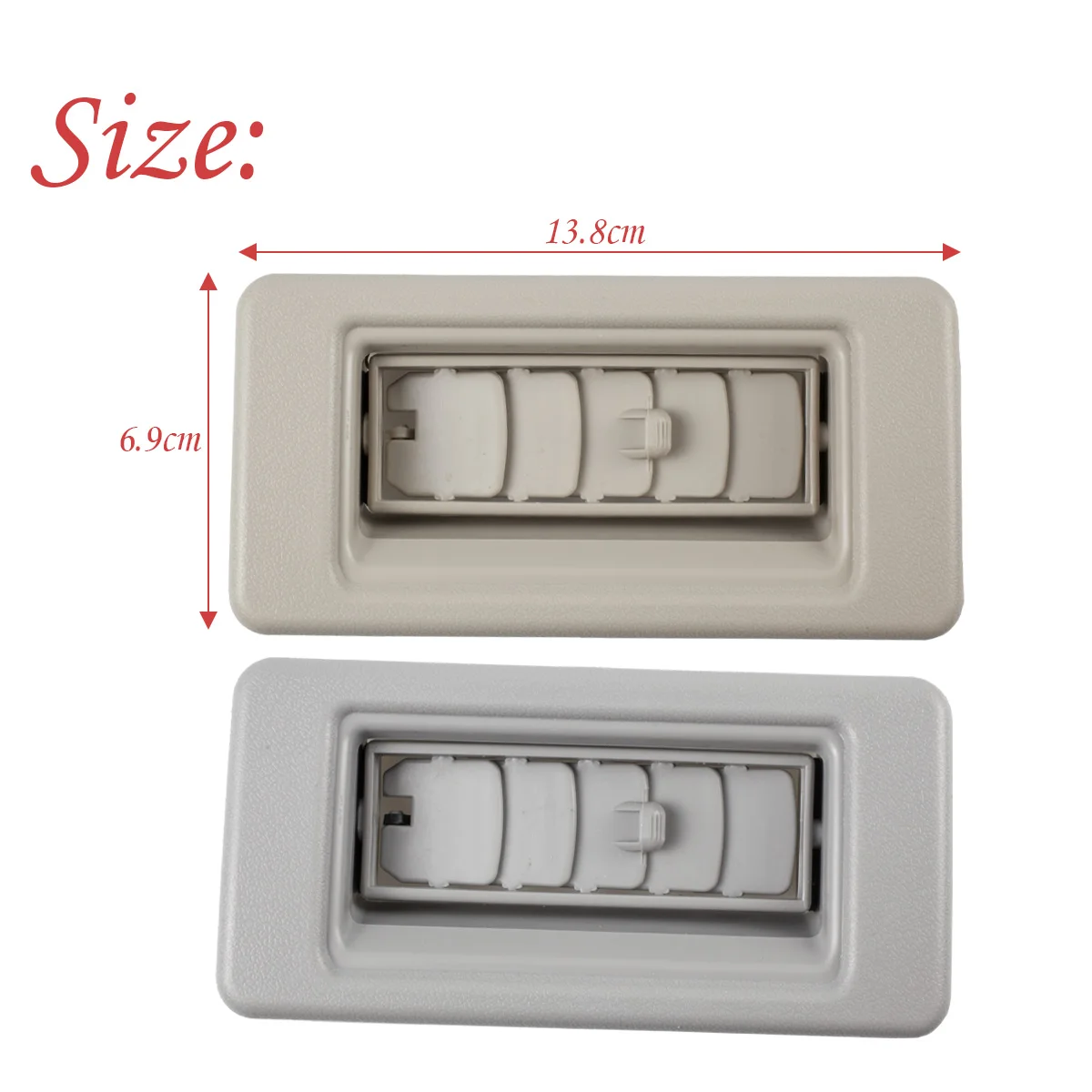 1 Pcs A/C Panel Cover Roof Air Conditioning Outlet Vent For Mitsubishi Pajero V21 V31 V34 V44 V46 1991-1999 MR360997 MR360996