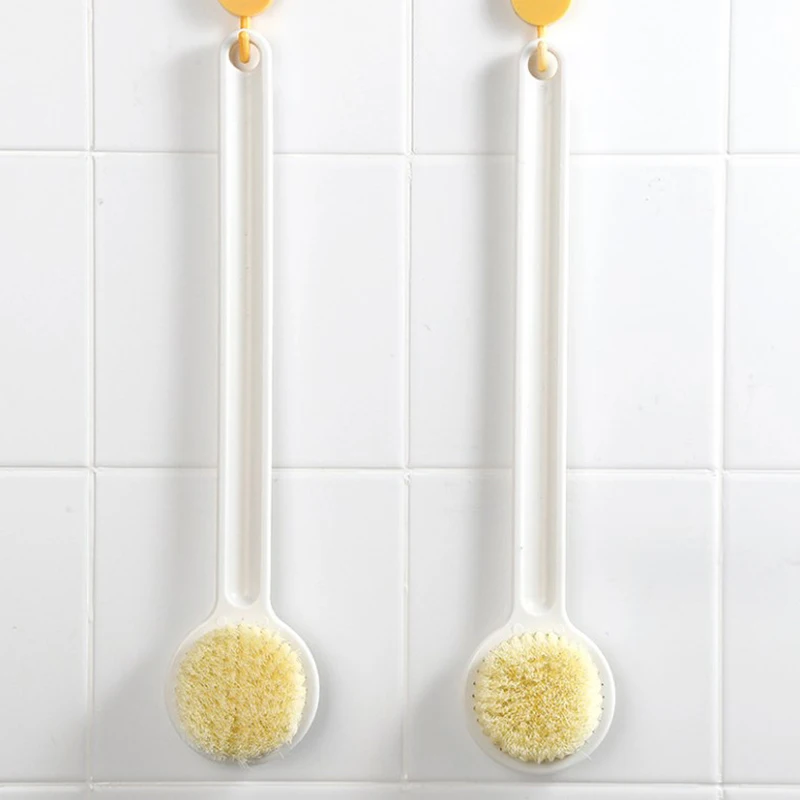 Brosse de bain à long manche, 1 pièce, gIslande expansif, massage de la peau, extinction du dos, douche Linge, livres