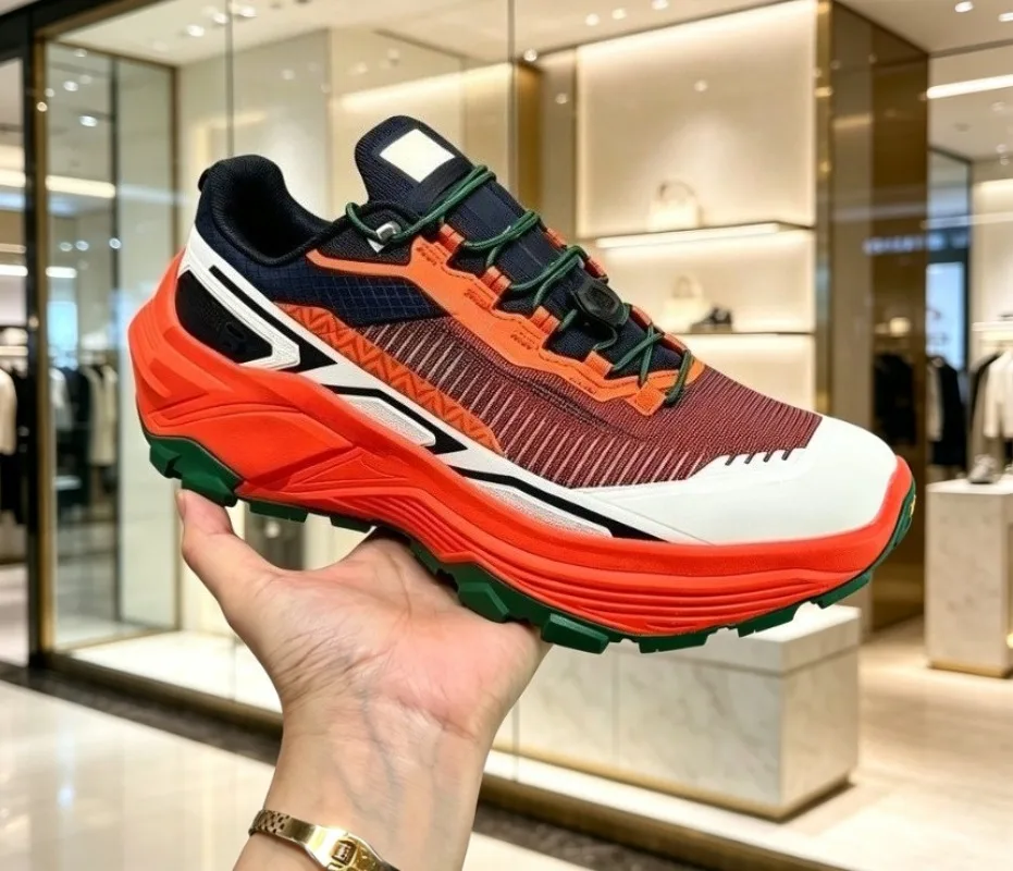 Men Women High Top Running Shoes Non-slip Cushioning Lightweight Comfortable Outdoor Casual Sneakers Footwear