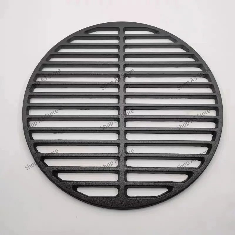 Heavy-Duty Thickened Iron BBQ Grill Mesh, Uncoated Charcoal Barbecue Cooking Tool