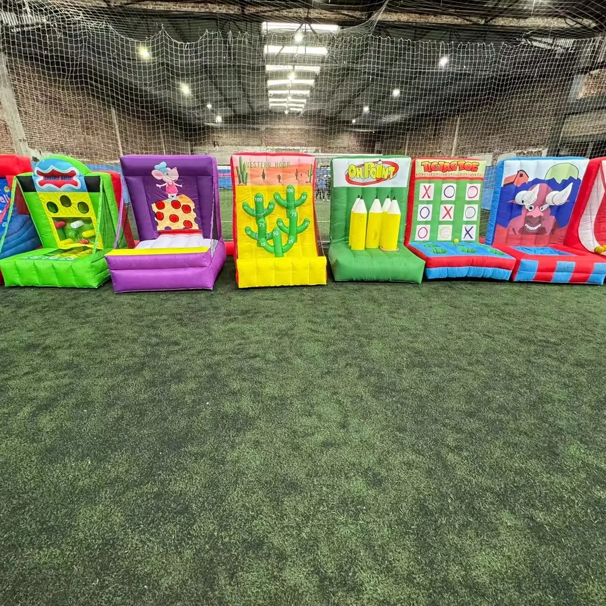8 in 1 Inflatable Carnival Sport Game With Oxford Material Best Quality