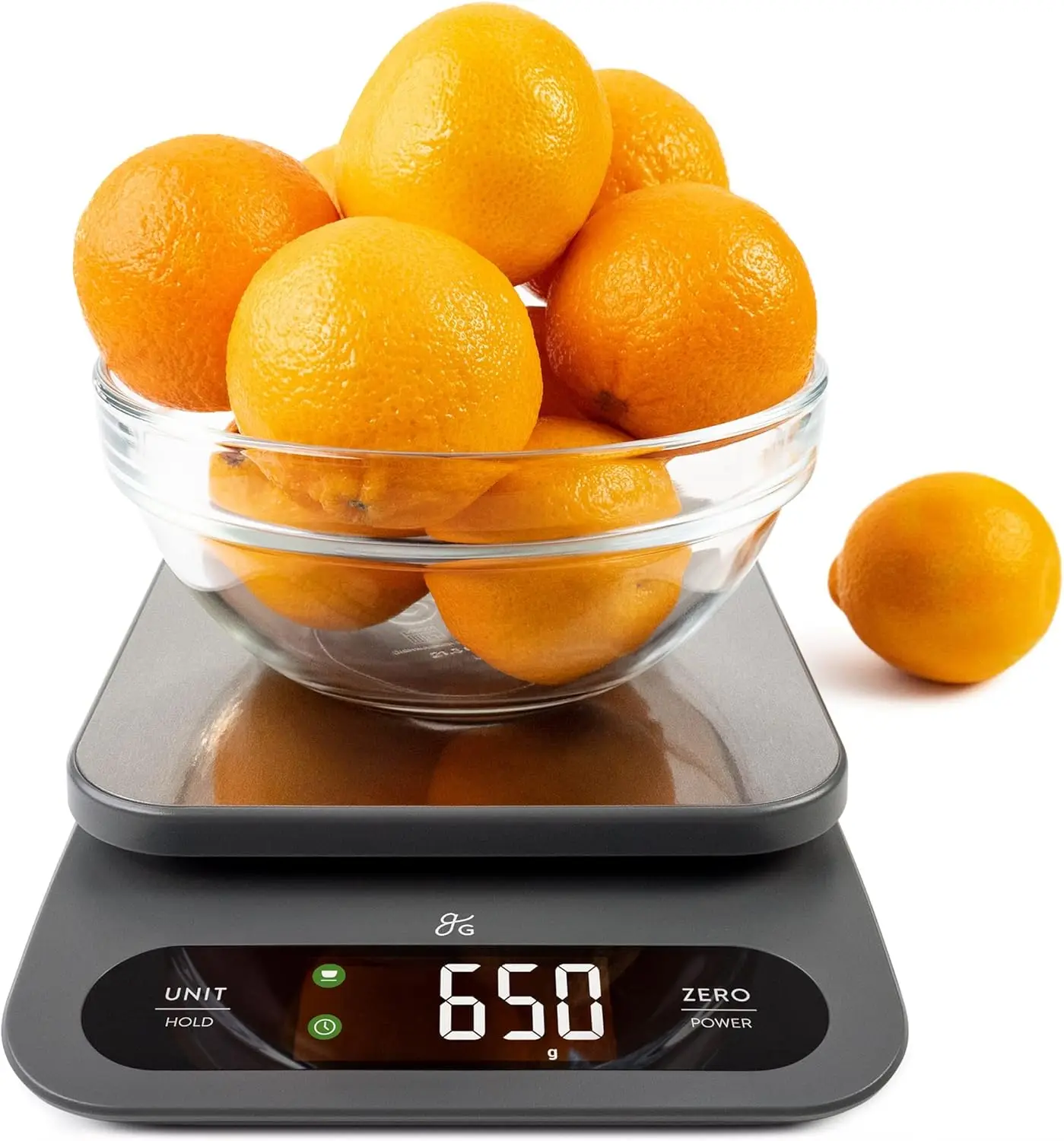 

Digital Food Scale for Kitchen & Baking, 10kg/22lb High-Capacity Weight Scale with 1g Precision, Stainless Steel