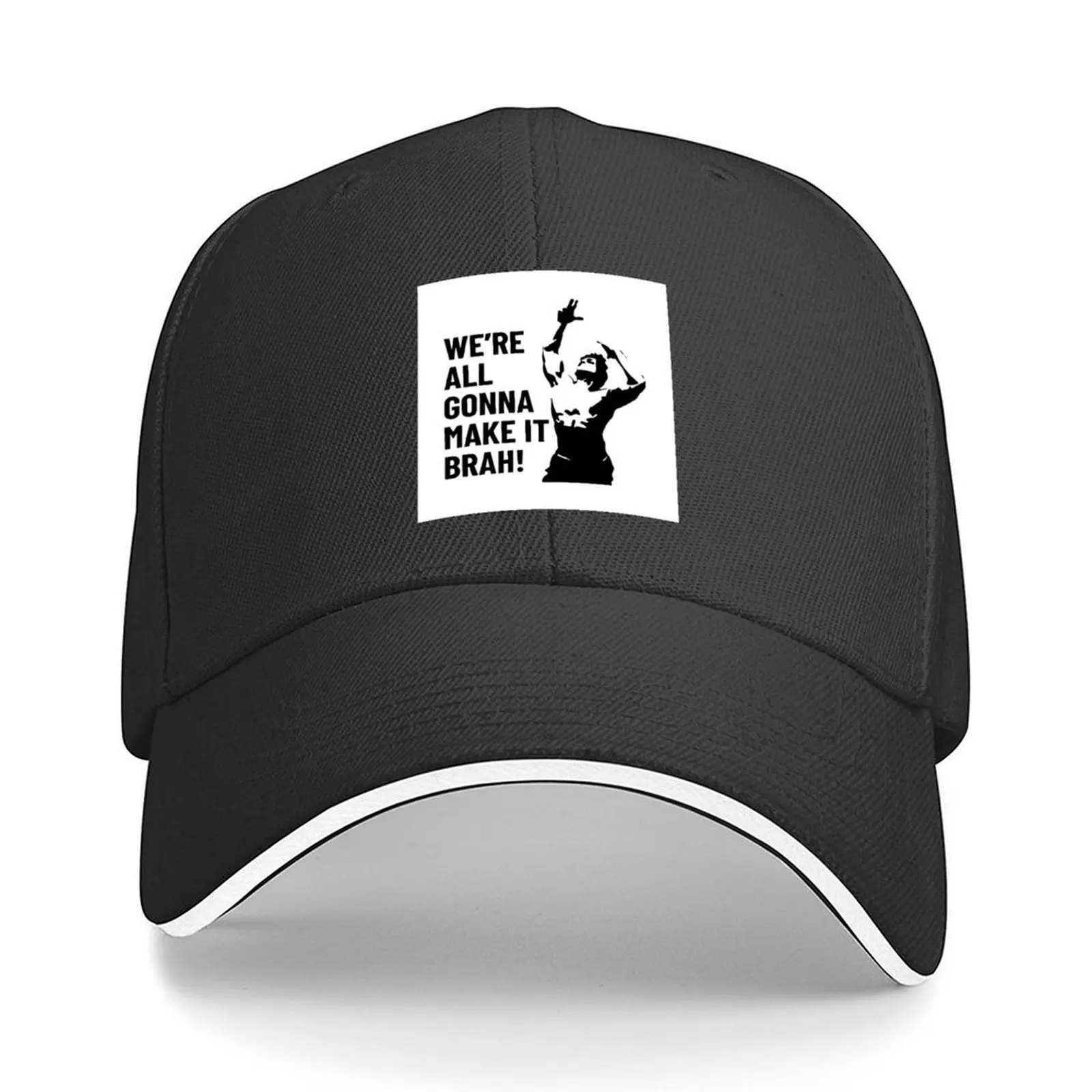 

We Are All Gonna Make It BrahZyzz Baseball Cap Big Size Hat Custom Cap Designer Hat fishing caps man For Girls Men's