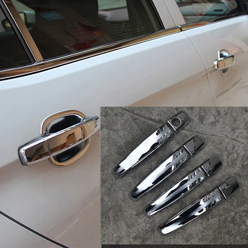 

4/8pcs ABS for Chevrolet Sail 3 2015-2016 Outside Door Handle Door Wrist Decorative Frame