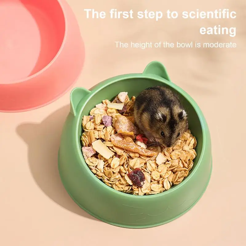 Hamster Feeding Bowl Hamster Food Water Bowl For Rabbit Guinea Pig Small Pets Feeder Dish Pet Food Bowl Supplies view 4