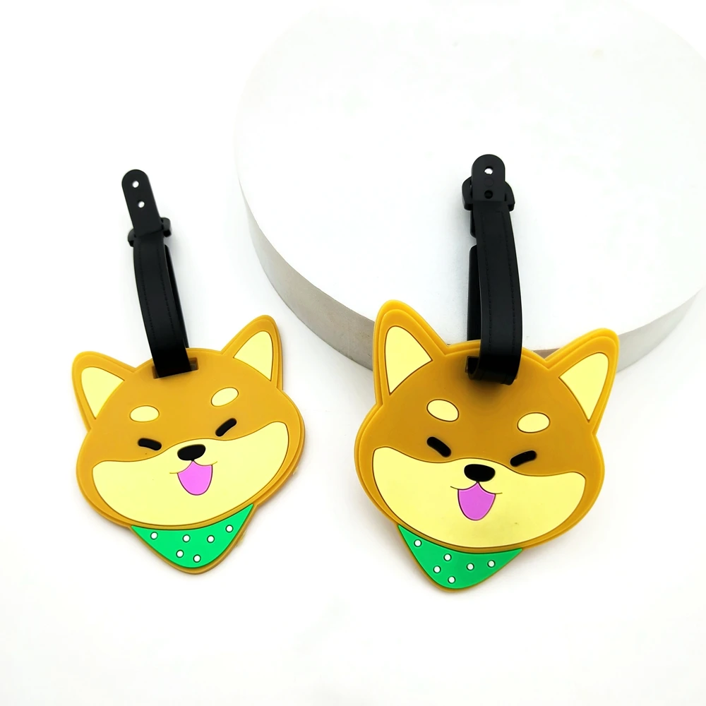 1pc Cute Kitten, Puppy, Animal Luggage Tag Hanger, Airport Loss Prevention ID Tag, Must Have for Men and Women on outings and bu