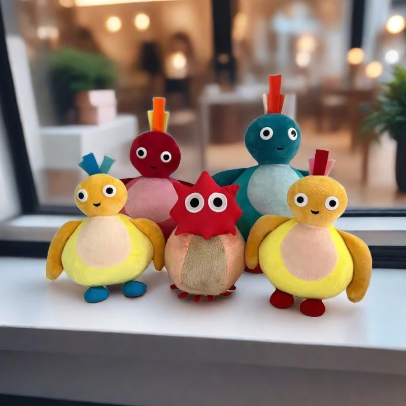 Twirlywoos Plush Toys Great BigHoo Toodloo Chickedy Chick Peekaboo Plushie Dolls Cartoon Animals Stuffed Pillow Chritsmas Gifts