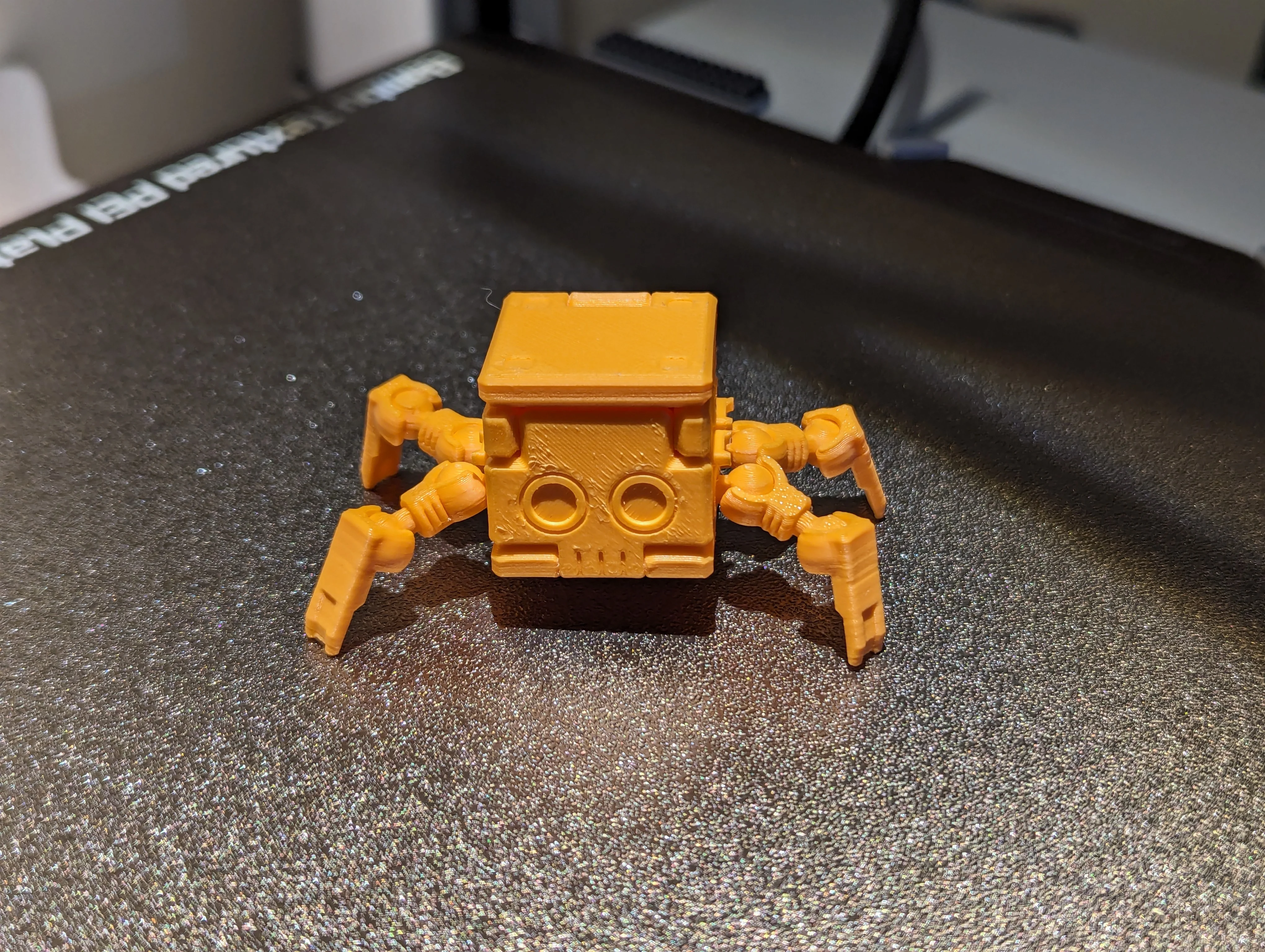 사중 로봇 조인트, 이동식 및 분리형 데스크탑 디자인 장식, 창의적인 장난감 모델, 수제, 창의적인 선물 (조립되지 않음)