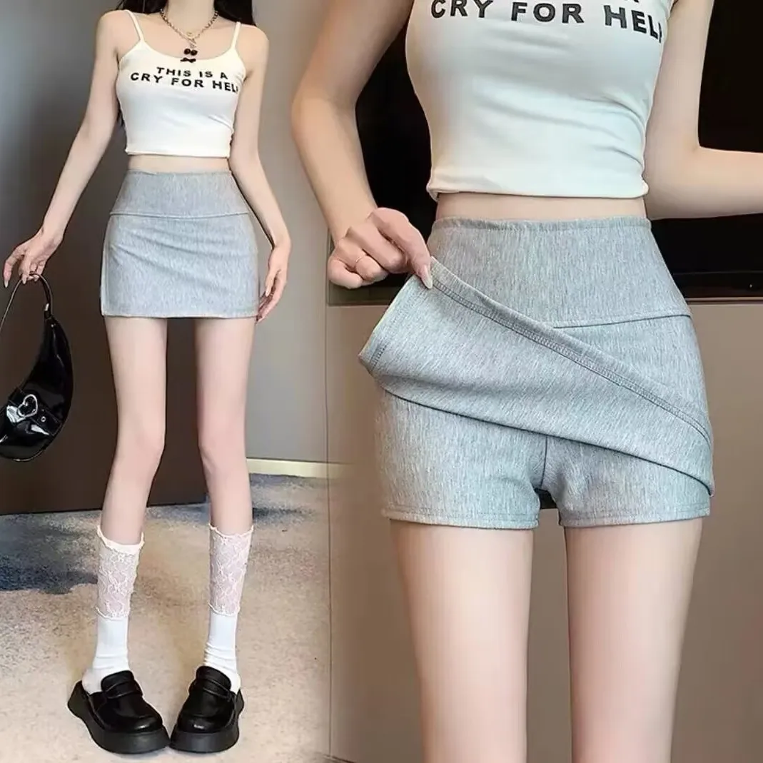 

Skirts Womens Crinkle Patchwork A Line for Summer Festival Modern Artistic Soft Fit Indie Student Daily Outing Fashion Unique