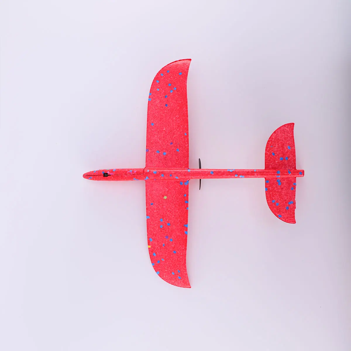 

Electric Foam Airplane Safe Toy for Kids Tossing Glider Toys Hand Throwing Simulation Aircrafts Red