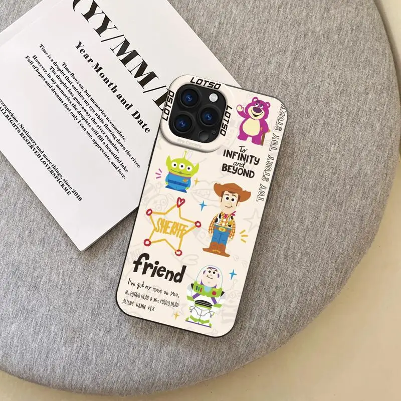 Toy Story Lotso Disney Case for Apple iPhone 11 13 15 Pro Max 14 Plus 12 Mini Phone Cover Silicone Shockproof Protective Funda