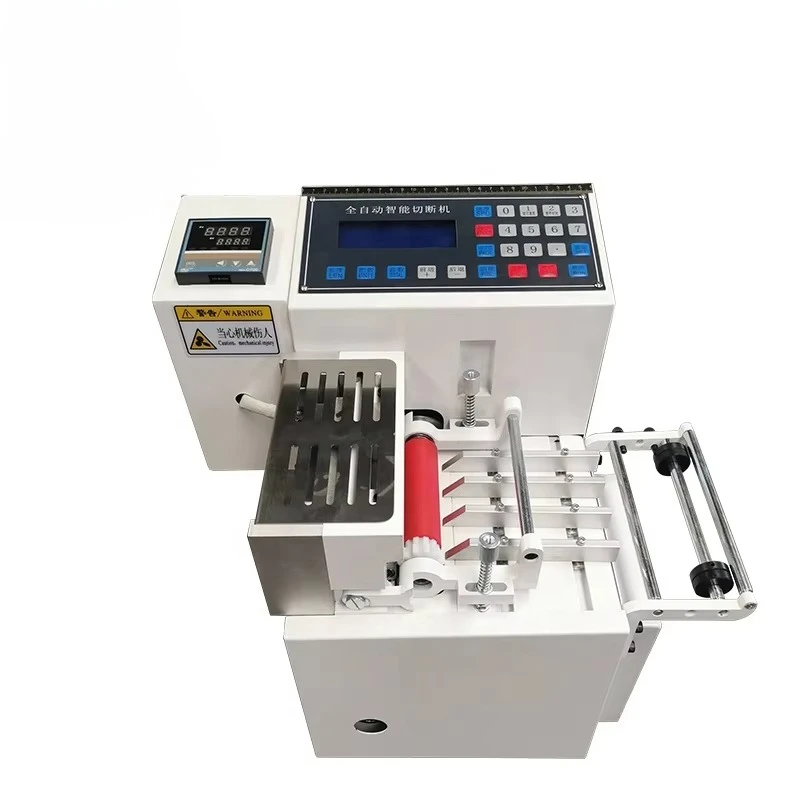 

Automatic Hot Plastic Elastic Belt Polyester Rope Nylon Webbing Tube Hot Cutting Machine