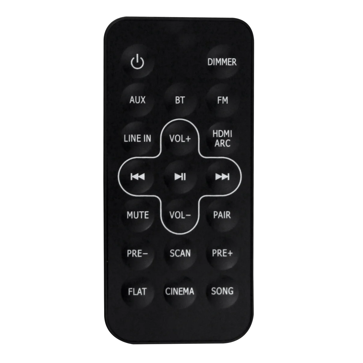 Replace Remote Control for STV202CN Audio Soundbar Player Controller