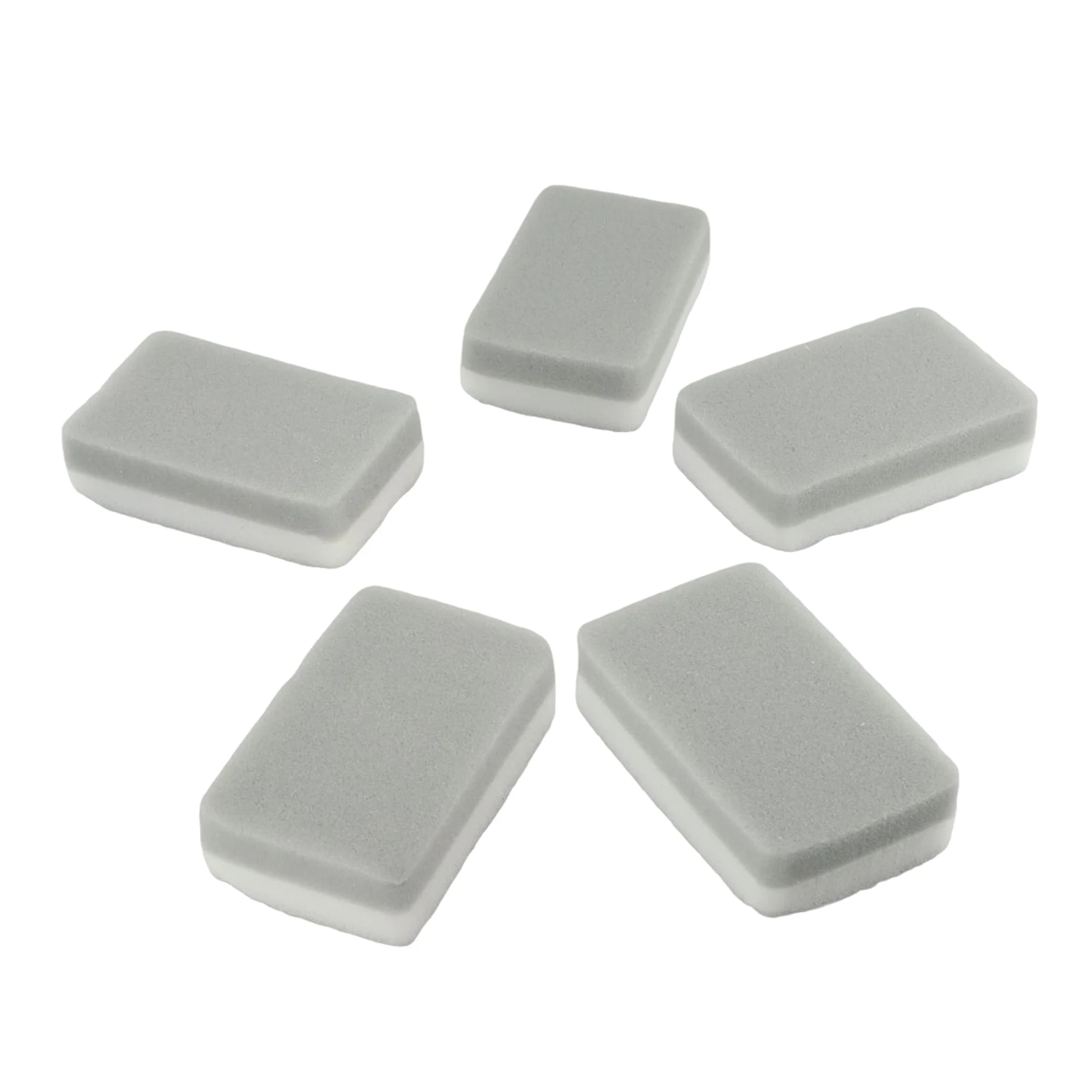สําหรับห้องครัว 5 ชิ้น/เซ็ต Scouring Pad ฟองน้ําความหนาแน่นสูง Scouring Pad ผ้าทําความสะอาดห้องครัวอุปกรณ์ครัวที่มีประโยชน์กิจกรรม