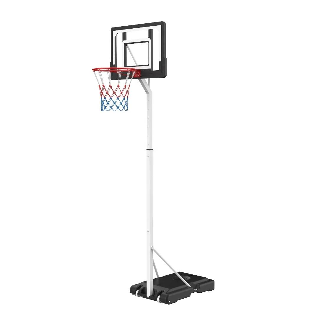 

2025 2.1-2.6m Height Adjustable Basketball Hoop Stand Basketball Rim Basketball Backboard Outdoor