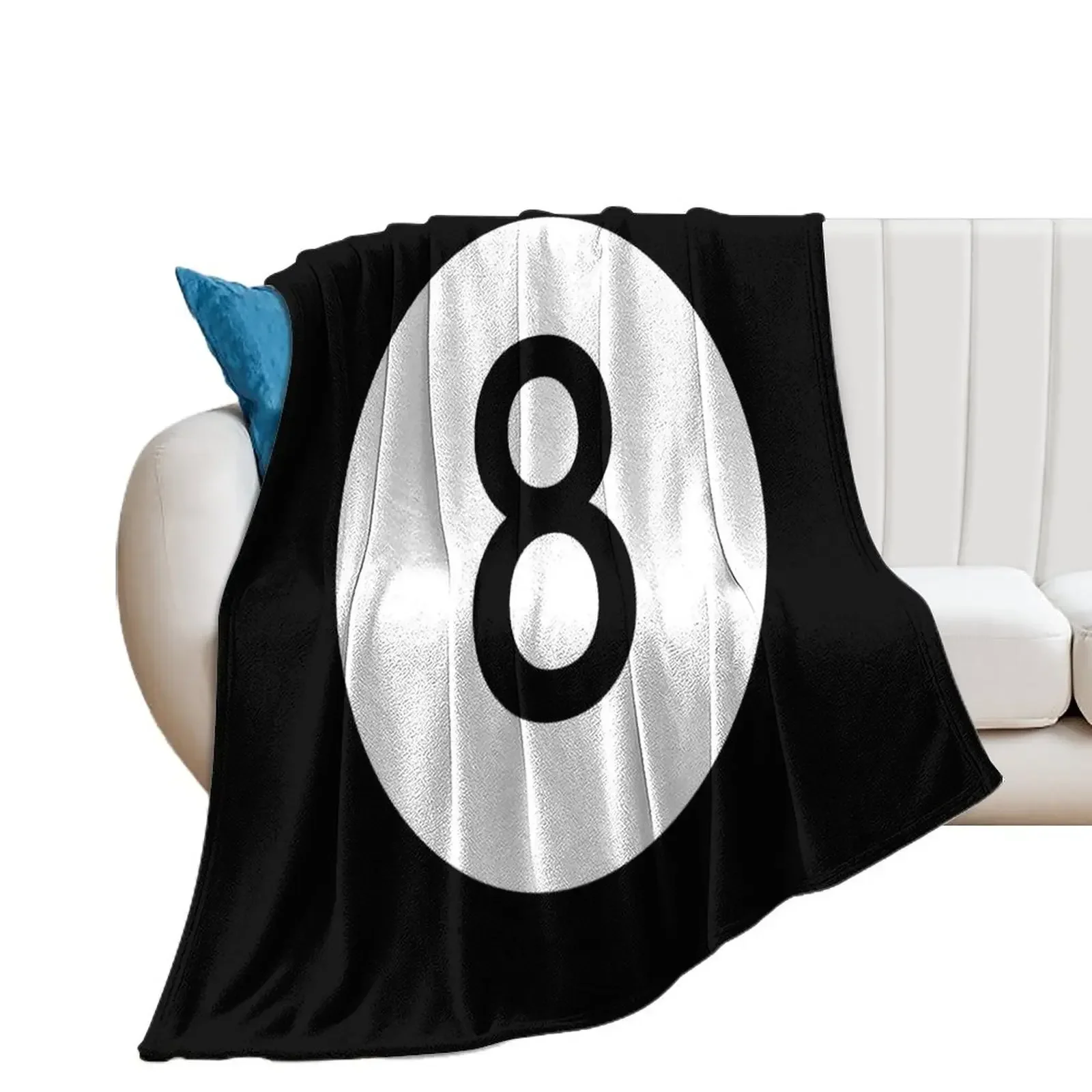 8 ball biliard pool Throw Blanket valentine gift ideas Shaggy Blankets