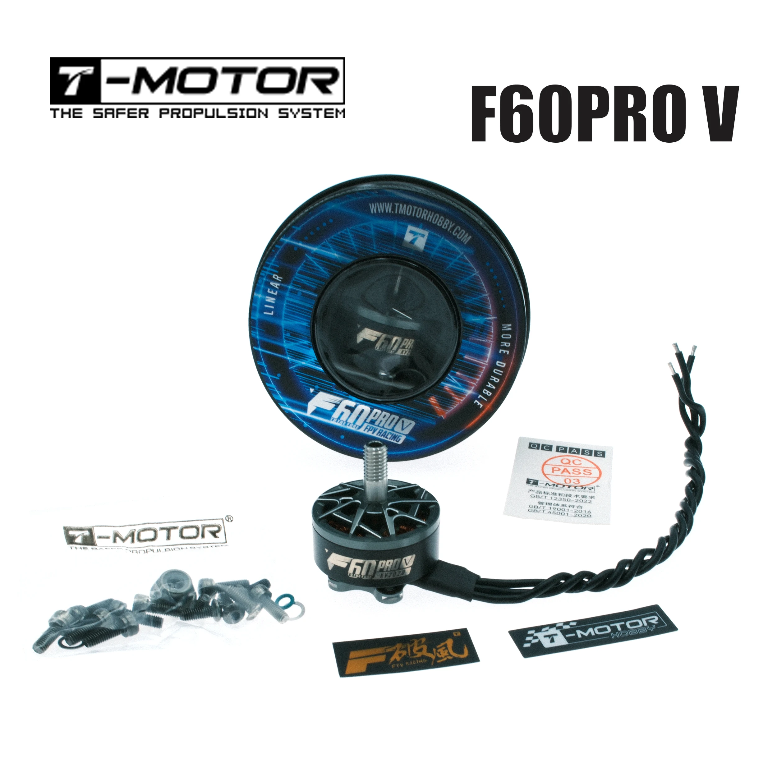 T-motor F60 PRO V F60PROV Brushless Electrical Motor KV1750 KV1950 KV2020 KV2550 For FPV Racing Drone FPV Freestyle Frame