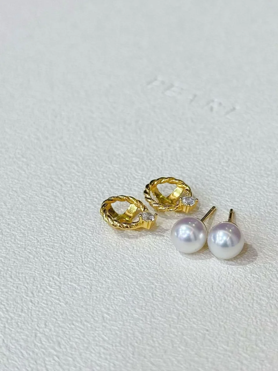 Certificate 925 Sliver Natural Aurora Round Freshwater Pearl 6-7mm Ear Hoop Minimalism Multi-wears Stud Earrings Women Jewelry