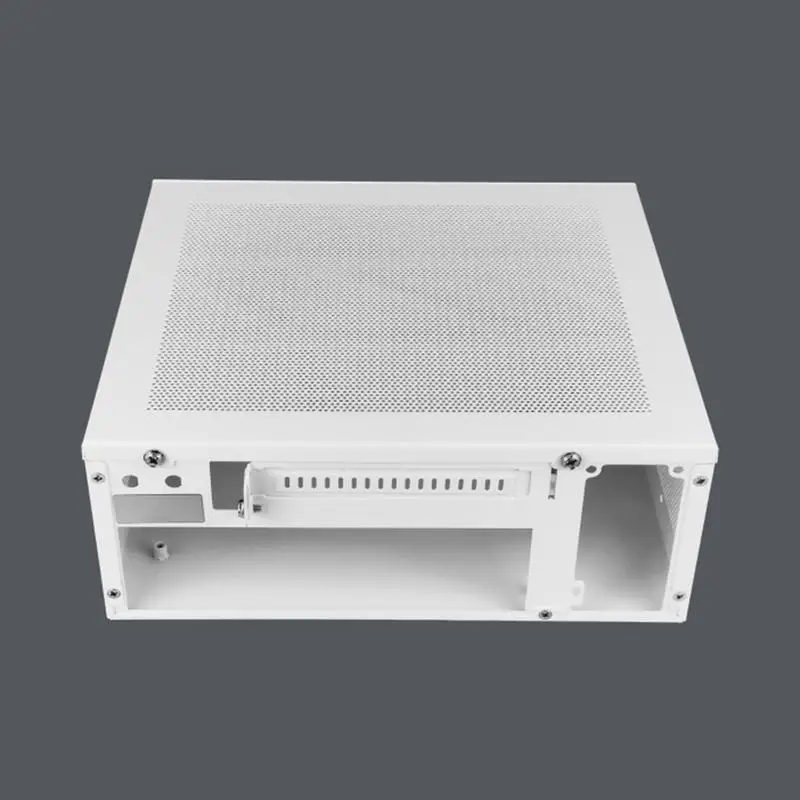 Mini PC Case Small Game Computer PC Case For Desk Chassis PC Case Computer Chassis With Tiny Design For Students Home Users