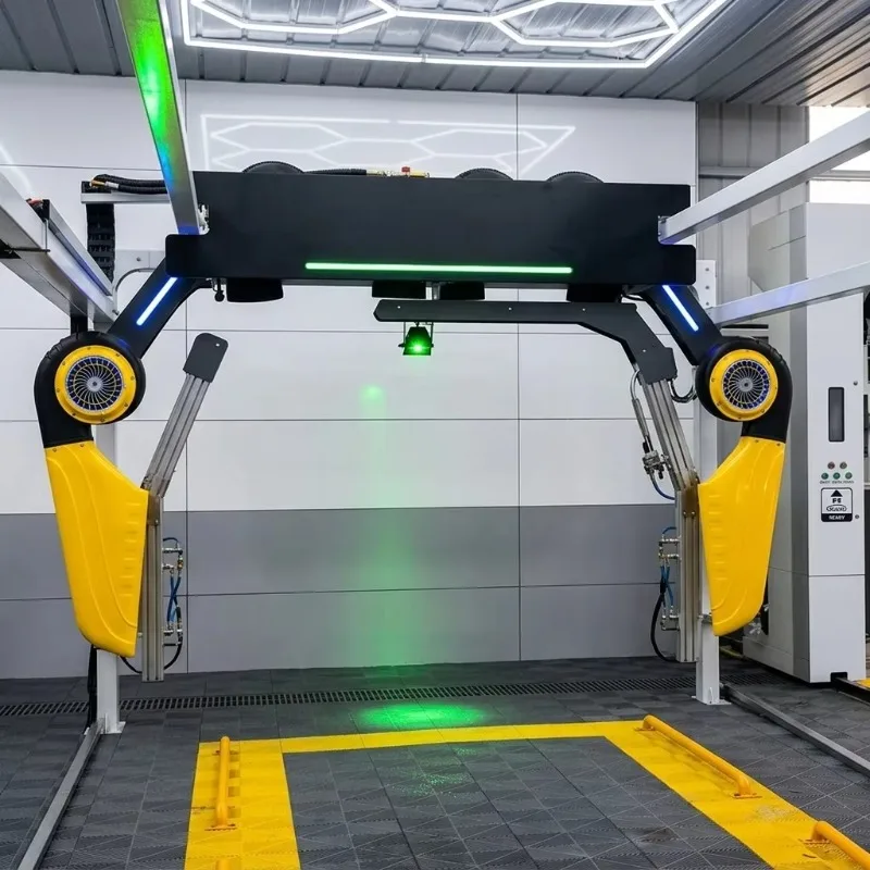 Customized Heavy Duty Galvanized Steel Frame 360 Touchless Car Wash Equipment Smart 3D Scanning Automatic Car Washing Machine
