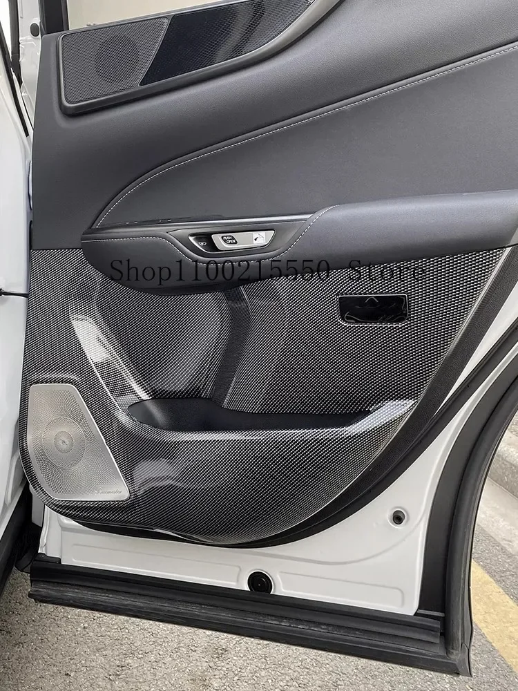 Carbon Fiber ABS Car Door Anti Kick Pad For Lexus NX260 NX350h NX400h 2022 2023 Car Door Side Edge Protecive Stickers